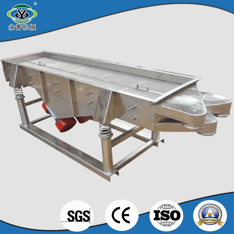 Linear Fried Snacks Potato Chips Vibrating Sieve Screening Machine