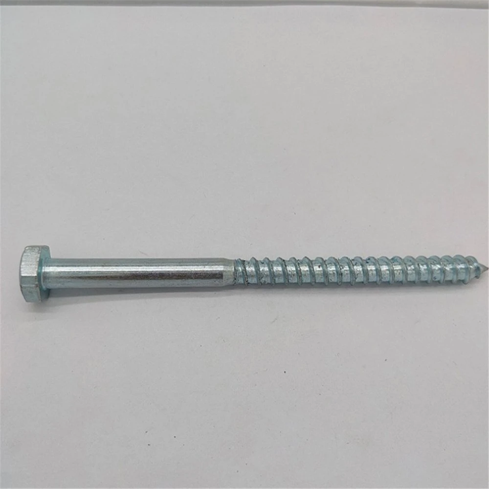 Hex Flange Face Cross Tapping Screw 304 Stainless Steel Wood Screws