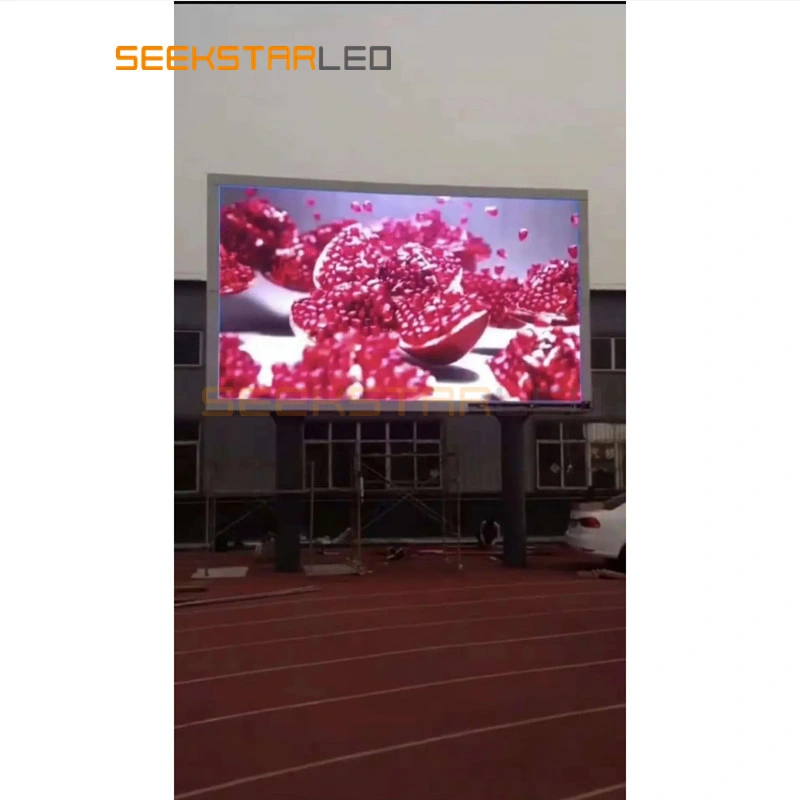 High Waterproof IP65 Outdoor LED Display Video Advertising Wall P8