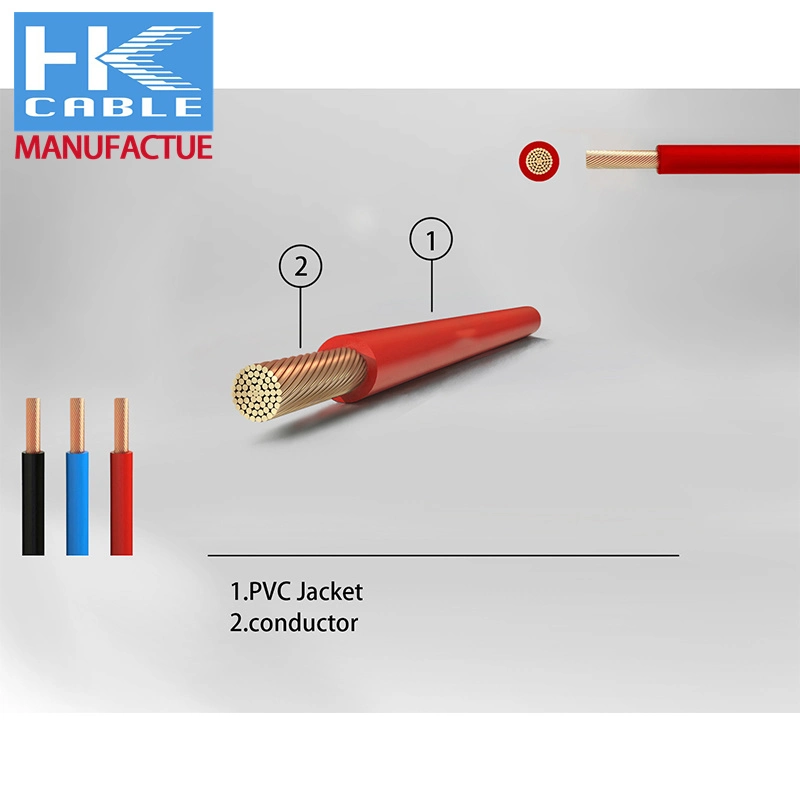 ISO Environmental Standard 2.5mm Flry-a Automotive Bare Copper Electrical Wire 105 Degree 99.9% Pure Bare Copper Automotive Wires Flry-a Wires