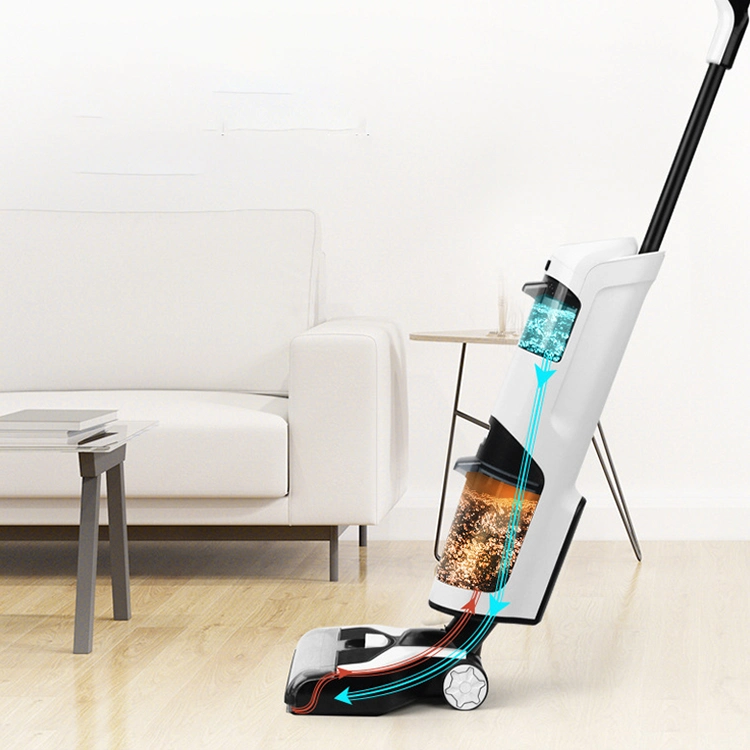 Home Multifunction Wireless Handheld Electric Wet Dry Vacuum Cleaner with Self-Cleaning Roller