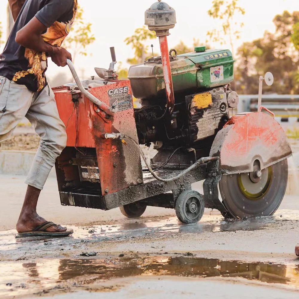 Straße Schneidemaschine Beton Cutter Maschine Schneiden Werkzeug der Konstruktion Maschinen