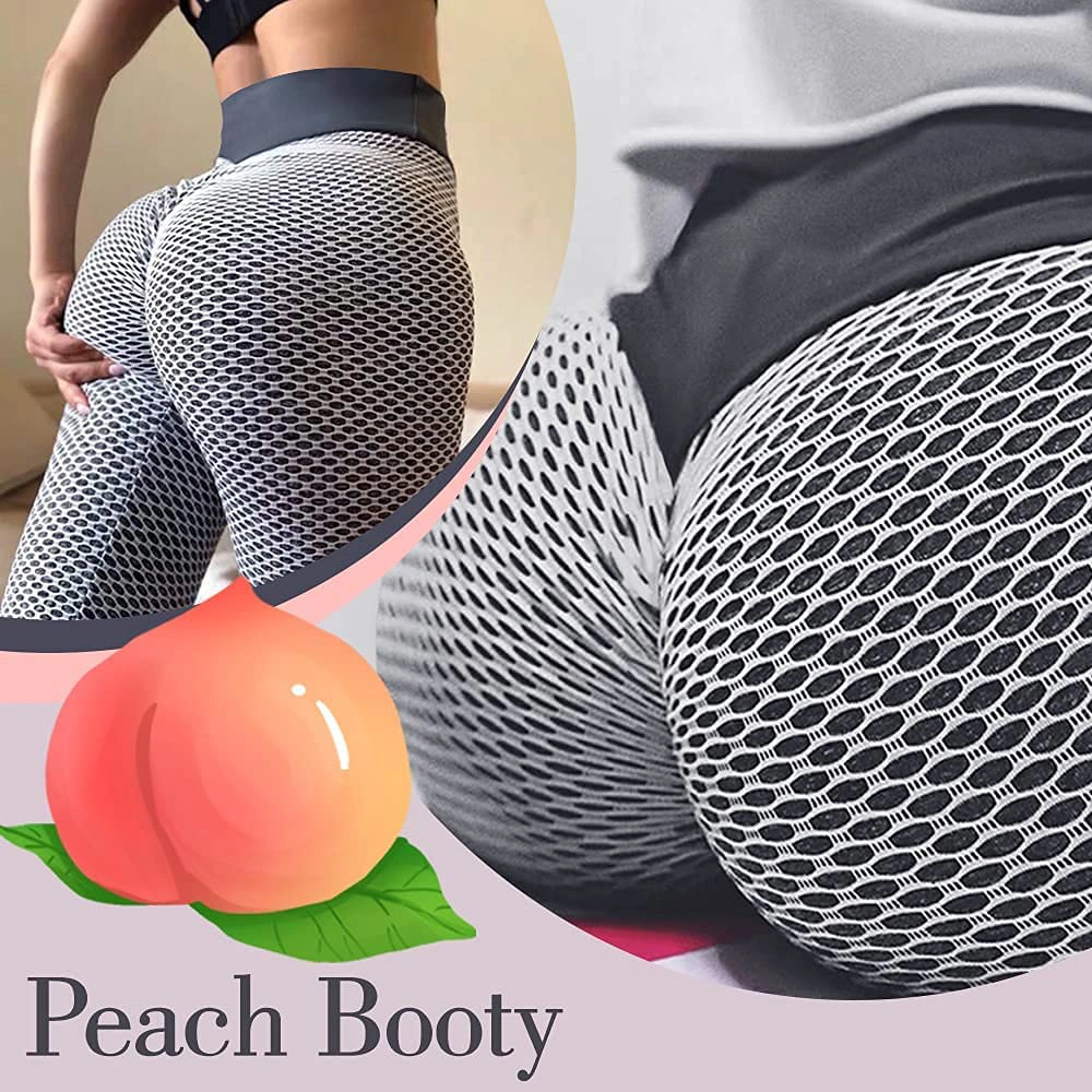 High Waist Butt Lifting Tummy Control Workout Women Yoga Pants for Gym Sports