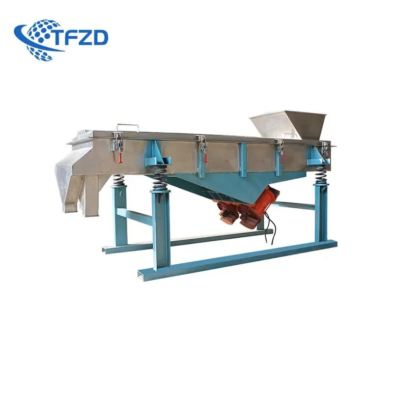 Tfzd Multi Layers Coffee Beans Seeds Linear Vibrating Screen Grading Sieve Machine