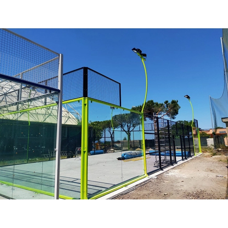 Indoor/Outdoor Panoramic Paddle Court with Turf and Panoramic Glass Court Wholesale/Supplierr From Art Padel of China