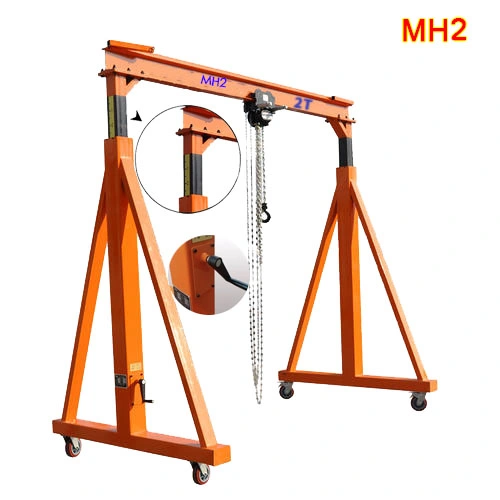 Mobile Gantry Non-Rail Portable Gantry Crane 0.5t ~20t