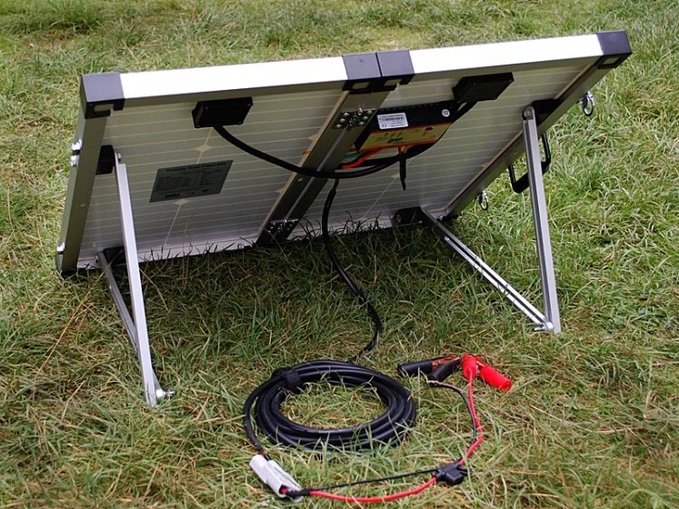 Portable Solar Power System 120W for Camping with Caravan