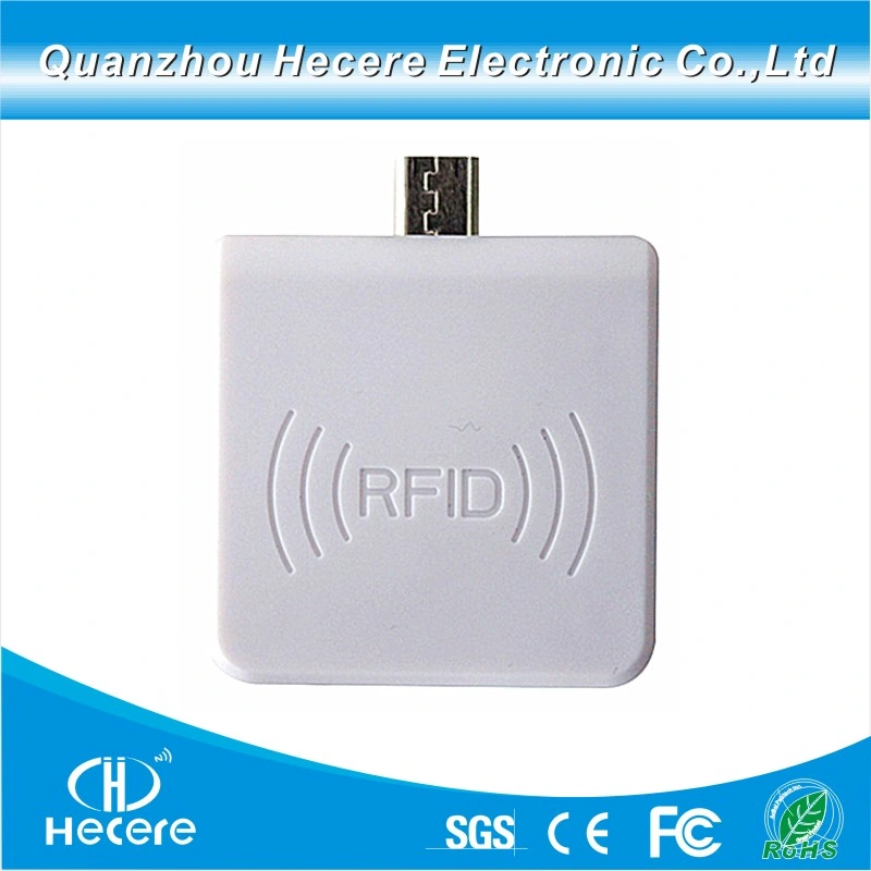 840MHz-960MHz USB OTG Mobile Phone Reader UHF RFID Smart Card Leser