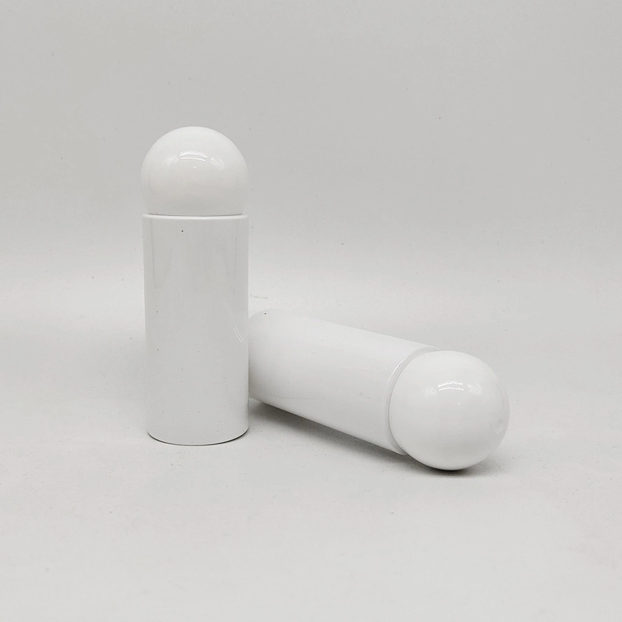 Empty 60ml Cosmetic White Color Toner Water Round Ball Cap Customized Squeeze Emulsion Bottle