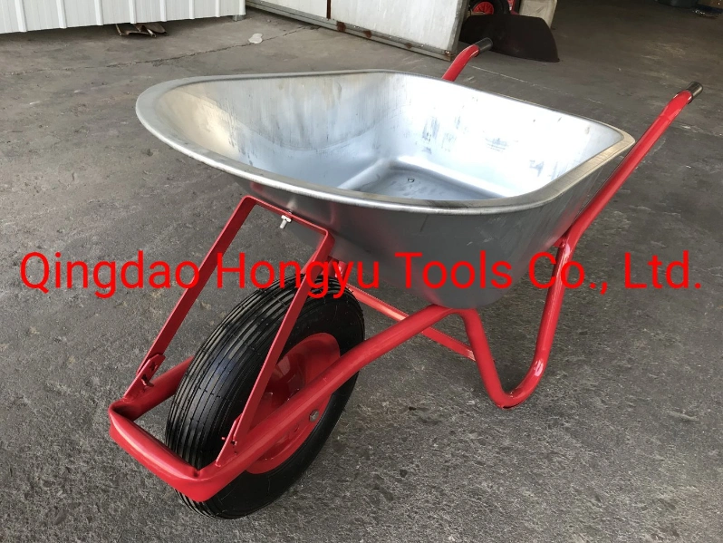 200kg Garden Trolley Cart Heavy Duty Construction Wheelbarrow Wheel Barrow