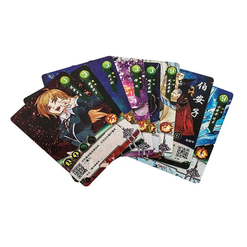 Top venda de embalagens de alumínio para placas de comércio de Jogo Personalizado Card Jogo Personalizado Impressão do Cartão