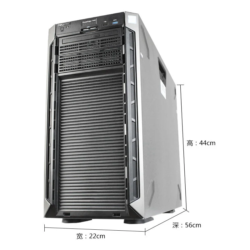 Nouveau serveur PowerEdge T440 processeur Intel Xeon 3204 16 Go Mémoire 1t pour serveur tour