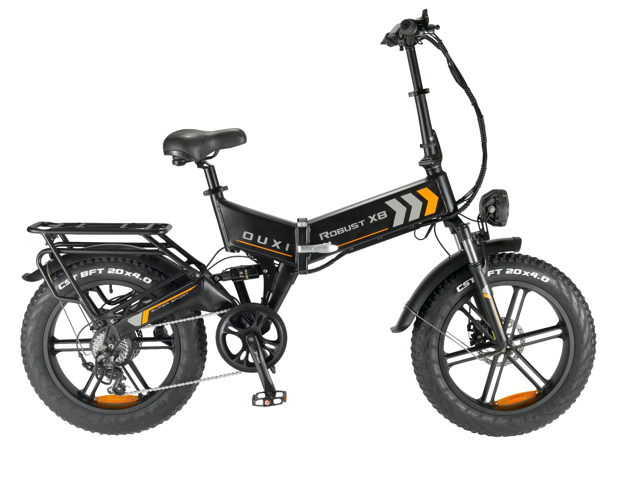 Электровелосипед FAT Tire 20'' с алюминиевым алюминиевым корпусом складной мотоцикл