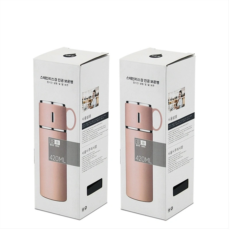 Recycled Kraft Paper Storage Box Thermos Cup Packaging Boxes for Wholesale/Supplier (China factory)