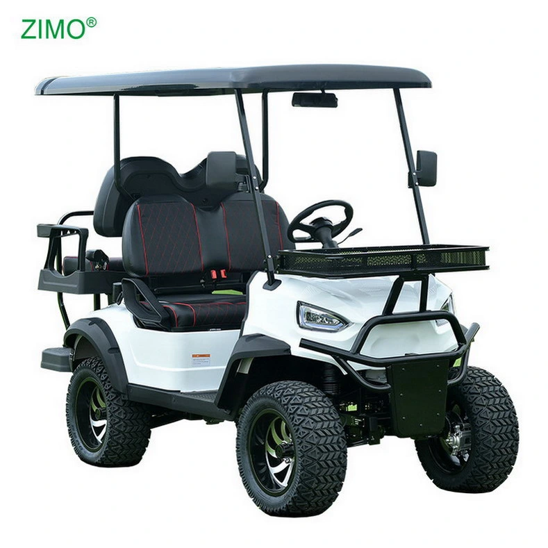 2023 New 4 Passengers Electric Sightseeing Bus Golf Push Cart