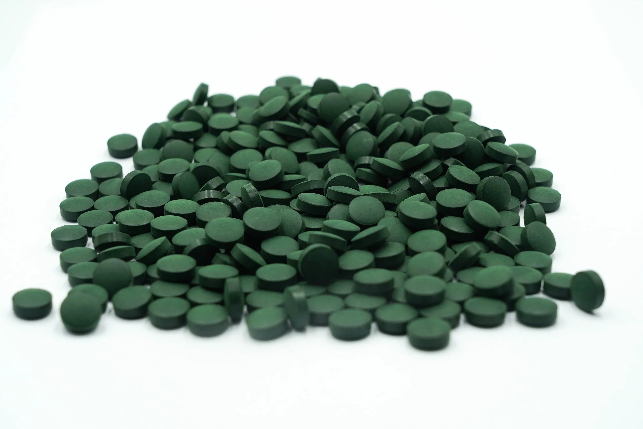 Larga experiencia de exportación Salud Natural Alimentos Spirulina polvo Tablets