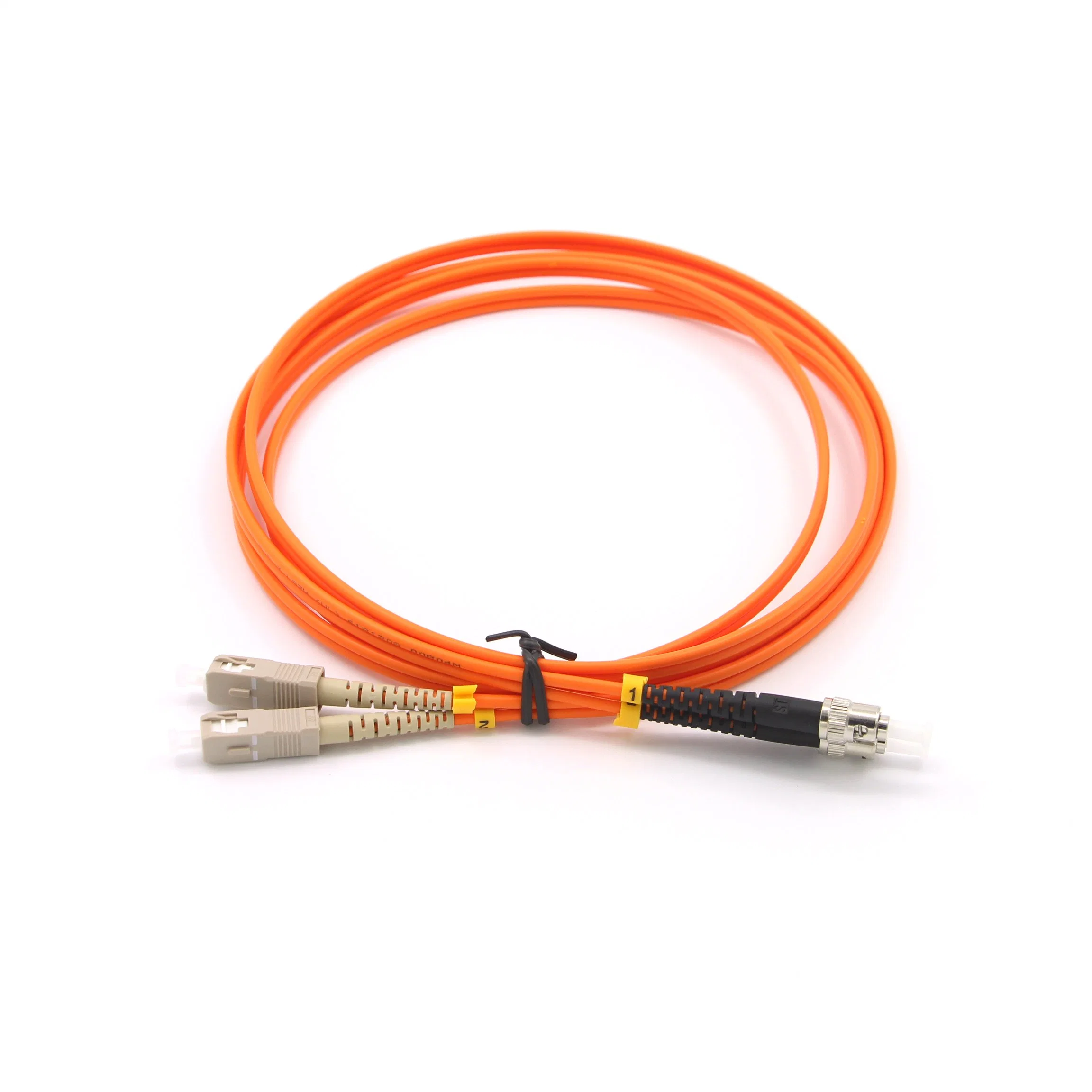 Sc-St 62.5/125 Fiber Optic Duplex Patch Cords with 2 Meters