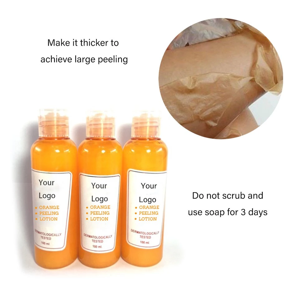 Most Effective Orange Peeling Lotion for Black Skin Whitening