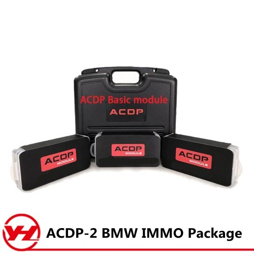 Yanhua Mini ACDP-2 BMW paquete IMMO con Module1/2/3 para BMW CAS1-CAS4+/Fem/BMW DME isn Leer y escribir añadido B48/N20/N55/B38 Banco de la Junta