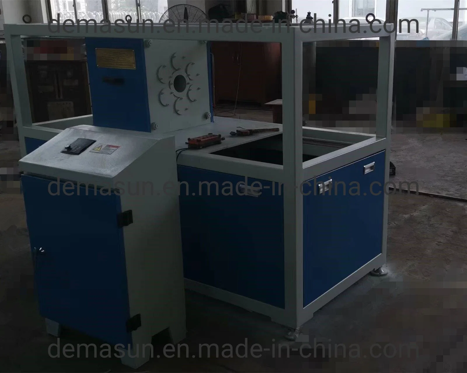 PE LDPE HDPE Corrugated Pipe Perforator Machine Plastic Machine Make Pipe Slotting PVC Pipe Machine Plastic Pipe Grooving Machine