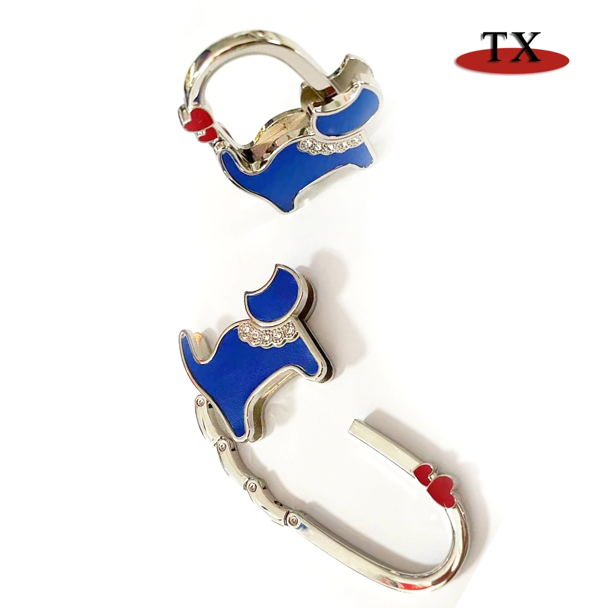 High Quality Metal Zinc Alloy Bag Hook Hanger Gift