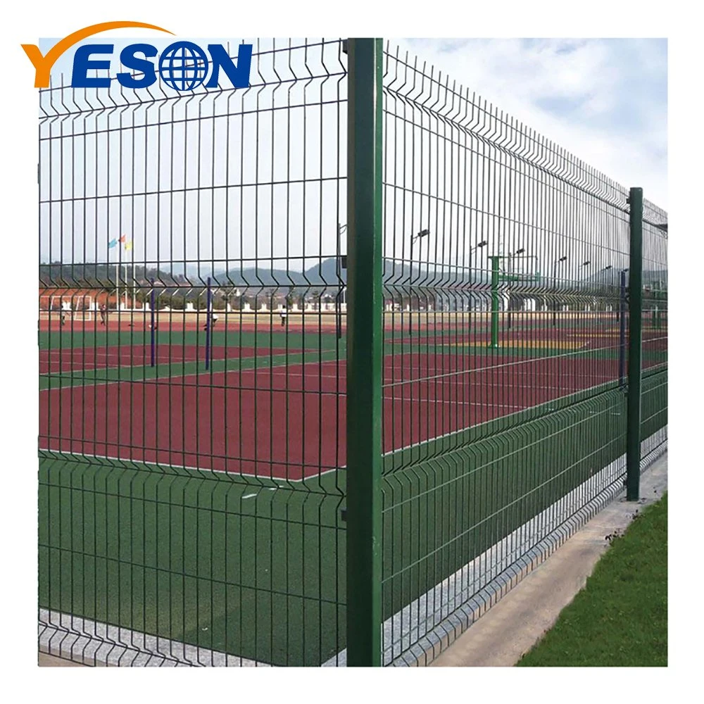 Factory 358 3D Welded Wire Mesh Metal Fence Panels/Curvy Mesh Fence/Bending Fence/Garden Farm Security Fence