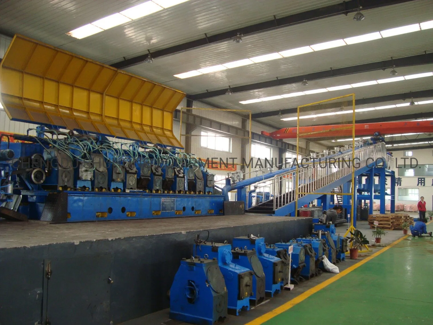 Copper Rod Continuous Casting and Rolling Machine / CCR Product Line for Copper Rod 8mm