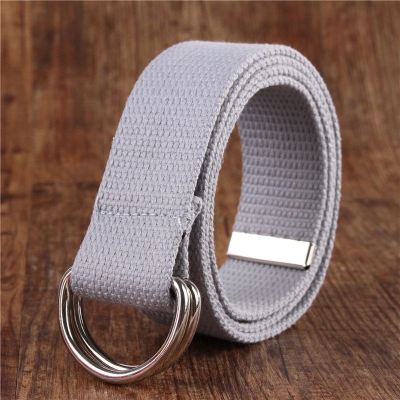 Men Slim Belts Narrow Width Elastic Stretch Webbing Micro Adjust Buckle