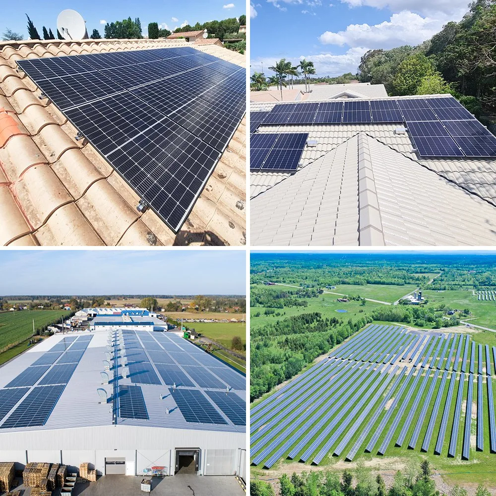 Paneles Solares de media celda Longi LR4 60hph 370W 445 450 540W W Watt 535 módulos PV