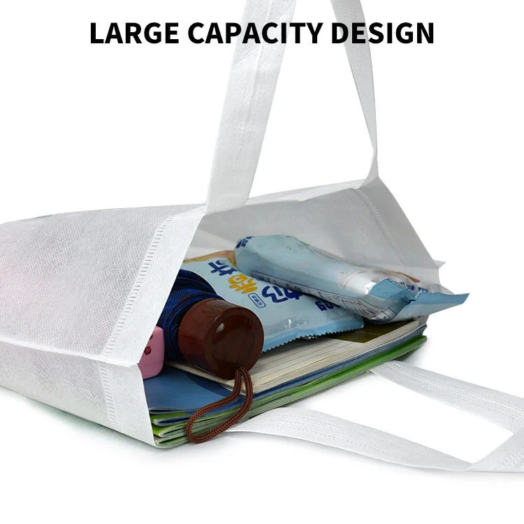 Reusable Recycle Environmental Grocery Supermarket Shopping Mall Carrier Non Woven Bags Customized Available