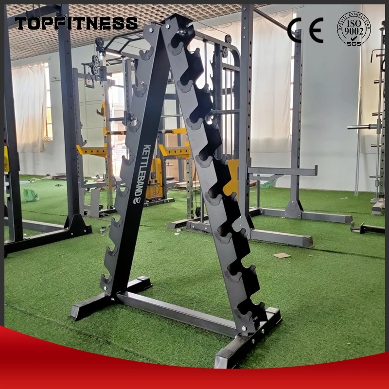 Equipos de gimnasia comercial pesa bastidor Rack de carga de entrenamiento de gimnasio pesa Rack