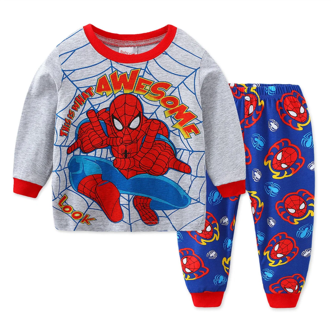 Lovely Baby Set de ropa de niños pijamas niñas pijamas pijamas para Niños Los niños Ropa de niños juegos de dormir