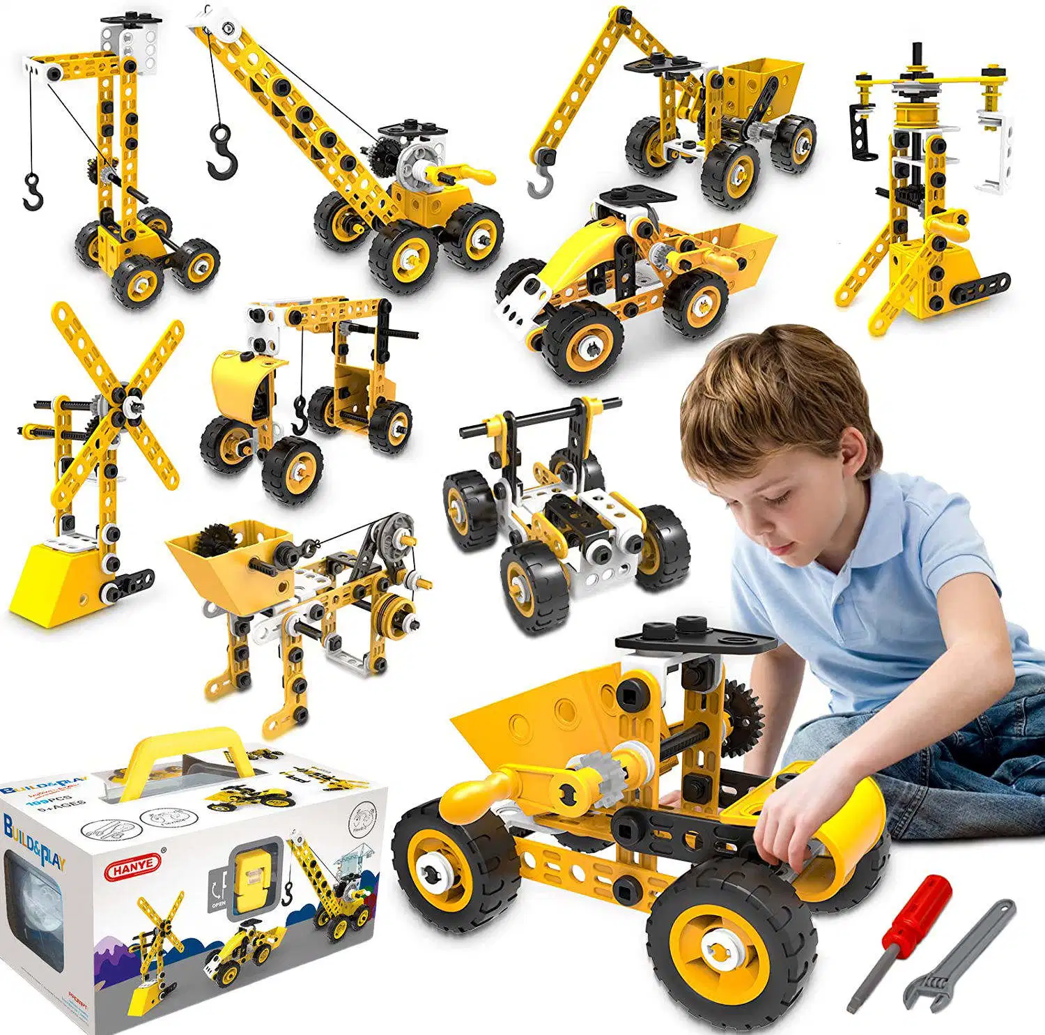 Hot Sale Kids Stem Toys Educational DIY Building Kit Soft Rubber Assemble Building Block Toys
