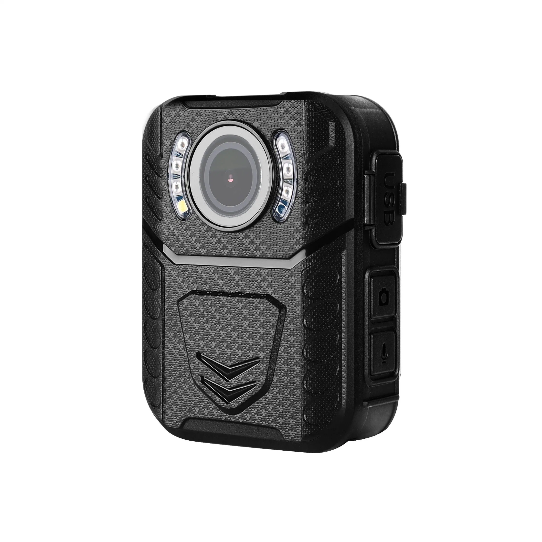 Body Worn Camera 32GB 64GB 128GB Night Vision Security with Flexible Camera Mount on Clothes