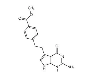 High-Quanlity CAS: 155405-80-4 4-[2- (2-amino-4, 7-dihidro-4-oxo-3H-pyrrolo[2, 3-d]pyrimidin-5-yl)]etilo Éster Metílico de ácido benzoico; Pemetrexed metil éster