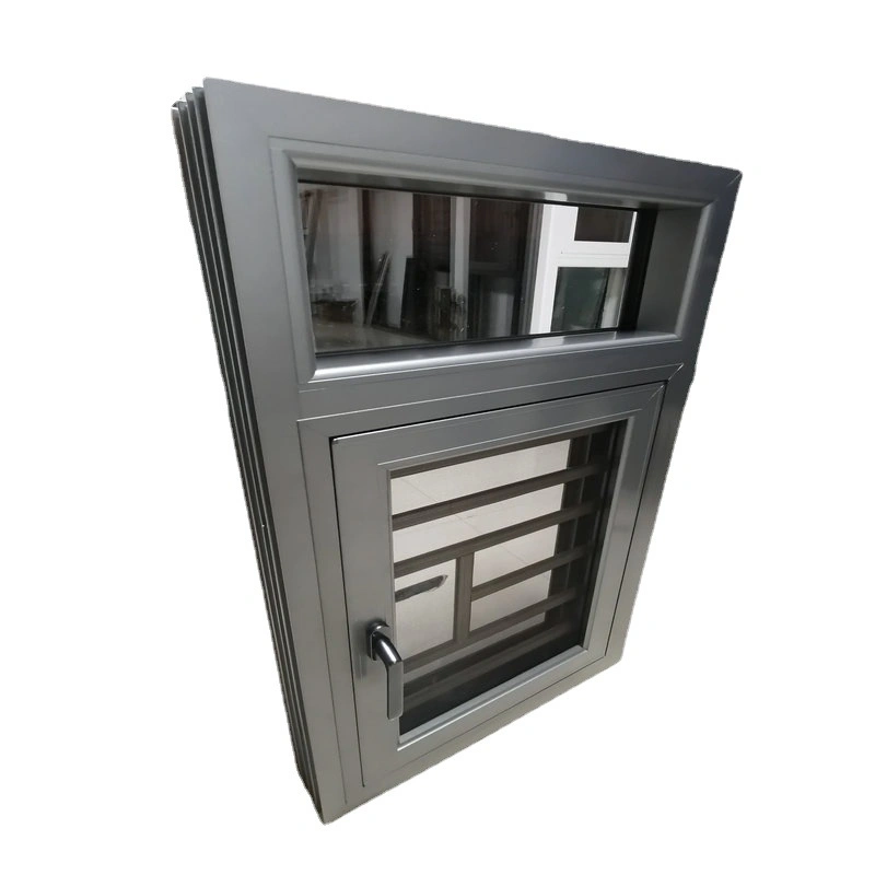 Wholesale/Supplier Plastic Window Screen Hurricane Soundproof Black PVC Double Hung Window Price