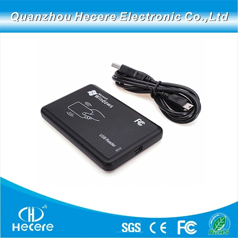 Factory Supply ISO15693 International Standard Protocols 13.56MHz a Desktop Universal Mf Card Reader