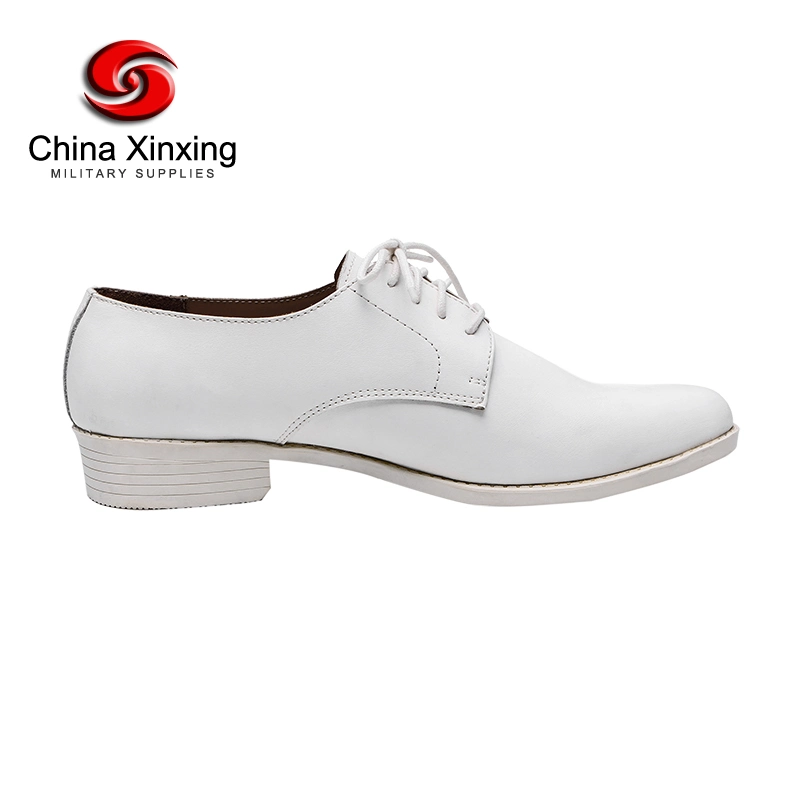 Military White Police Army Officer Leather Shoes Men's Dress Formal Shoes