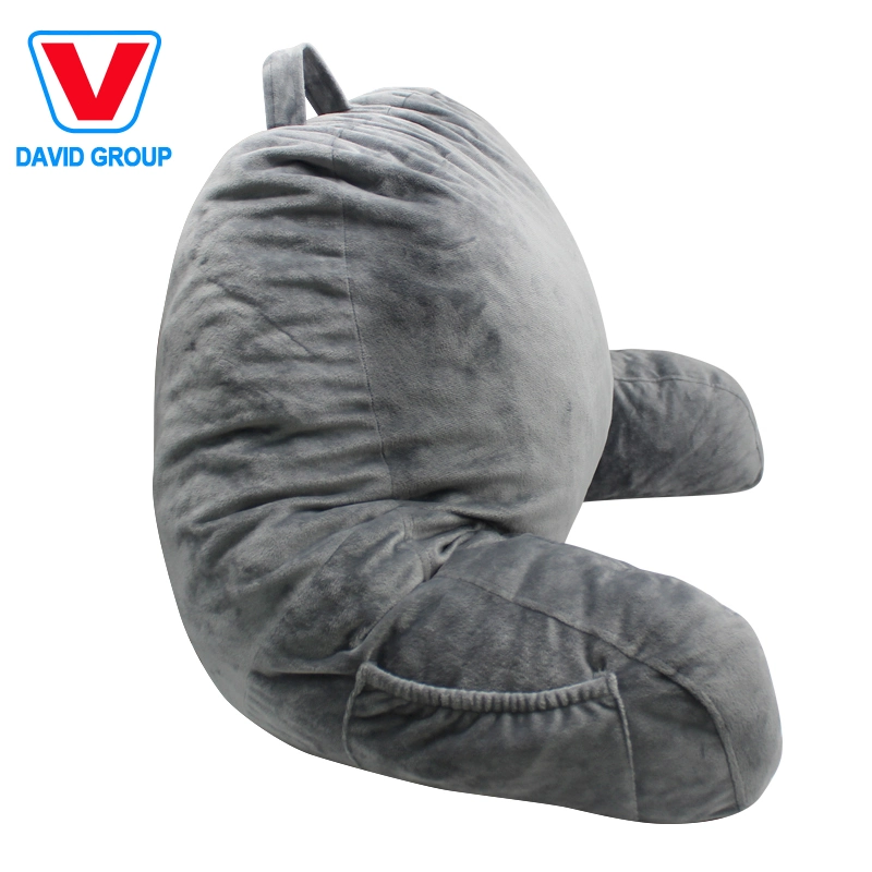 High quality/High cost performance  Relax Shredded Memory Foam Reading Pillow with Arms