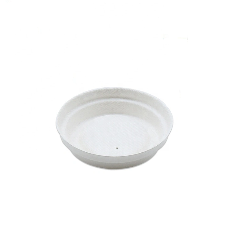 Wholesale/Supplier Dia 90 mm 10oz 12oz 16oz 100%Bio Hot Drinking Sugarcane Bagasse Coffee Cup Lid