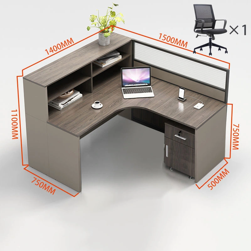 Simple and Modern Staff Desk Wood Furniture