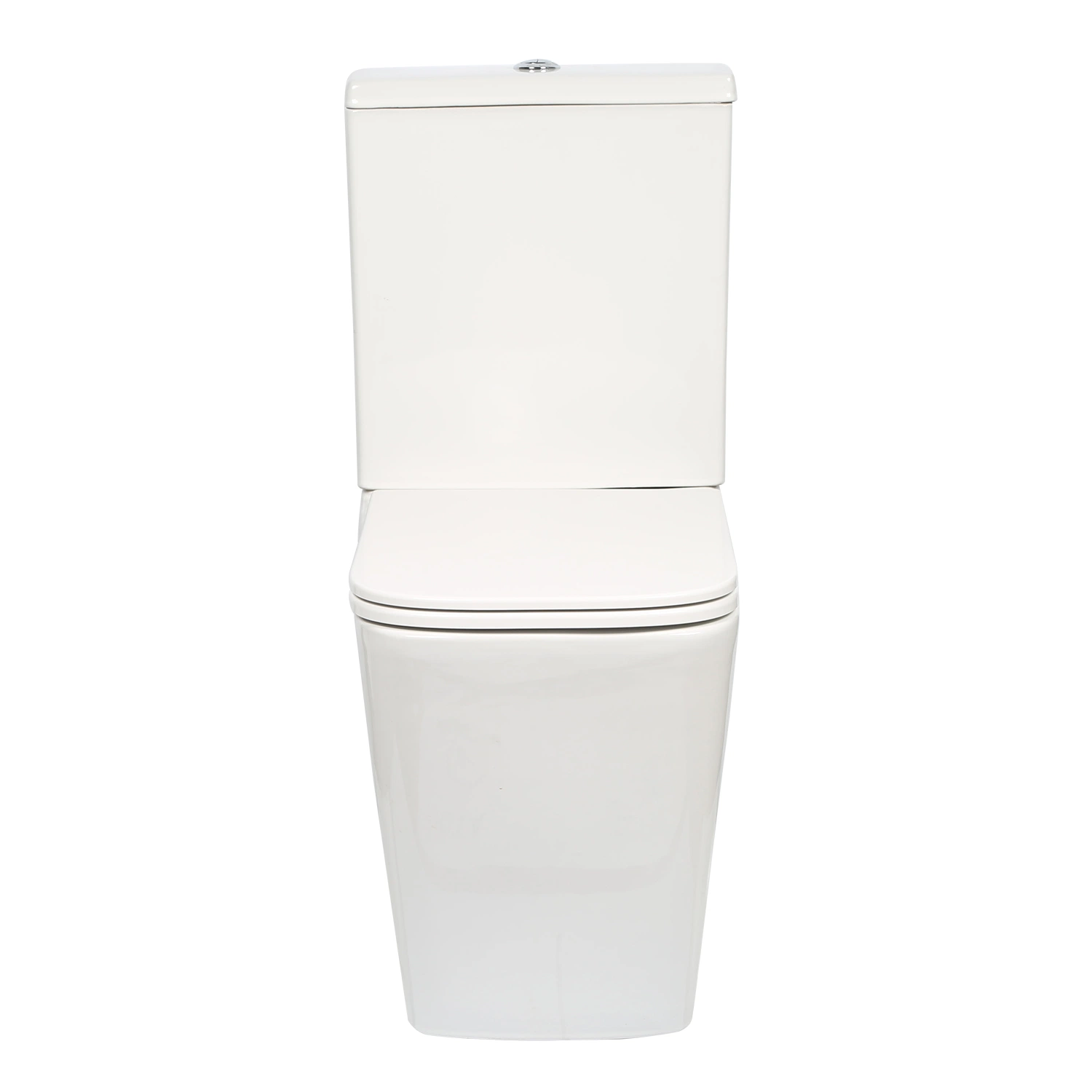 Dual Flush Toilet, UF Soft Closing Seat, Toilets for Bathrooms Comfort Height Rectangle Ceramic Two Piece Toilet