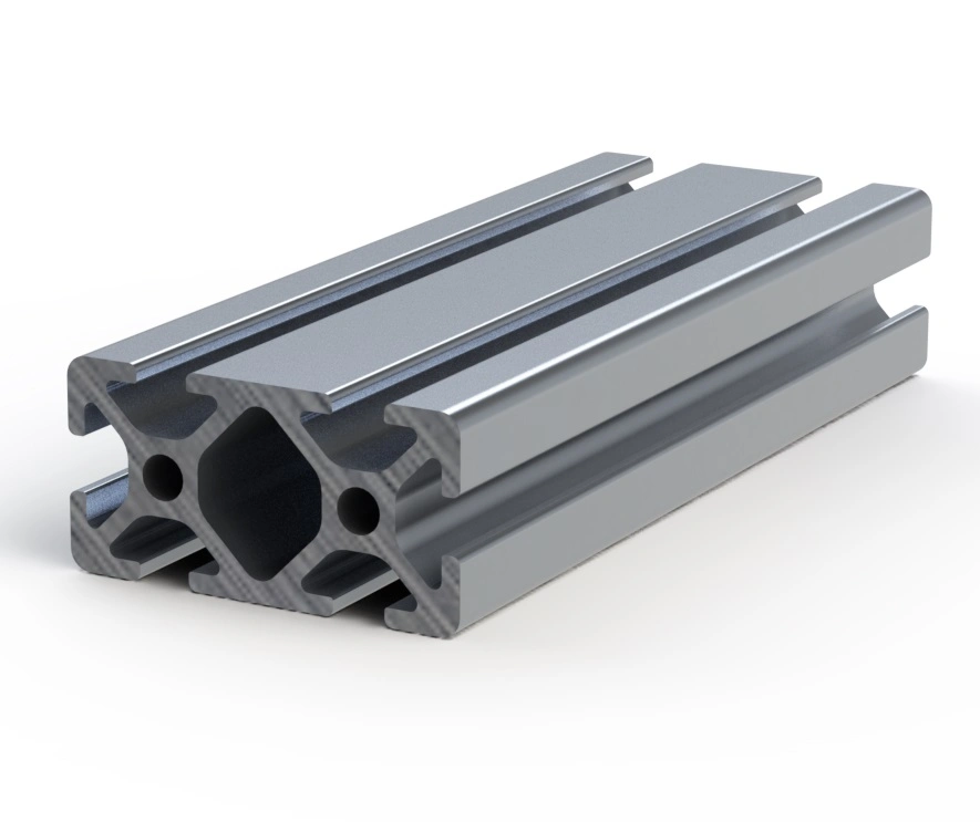 Anodized Sandblasting Aluminum Extrusion T Slot