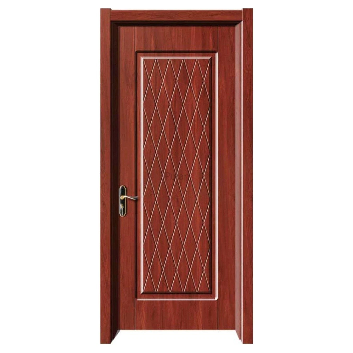 Tür PVC laminiert MDF Holztür für Wohnung/Haus/Hotel/Schlafzimmer