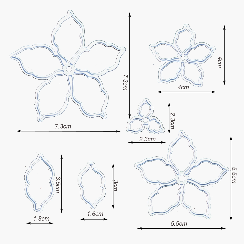 3D Flores de papel para scrapbooking, troqueles de metal para cortar, troqueles para tarjetas de felicitación, embalaje de regalos, decoración del hogar y manualidades con papel