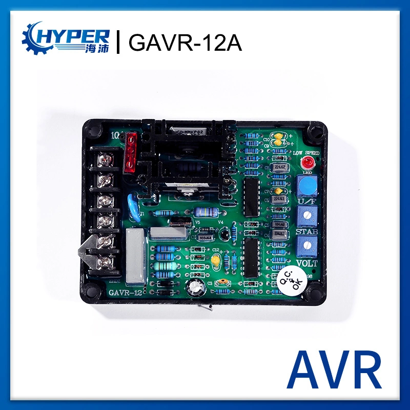 Gavr-12un generador de AVR Gavr sin escobillas12A el regulador de voltaje automático generador diesel de equipos eléctricos