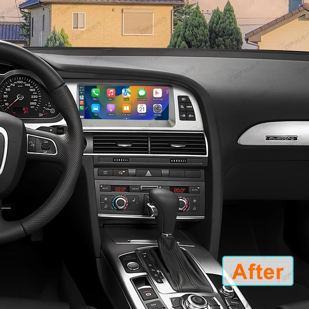 8.8" para el Audi A6 2005-2011 Radio Android Carplay DSP Reproductor Multimedia.