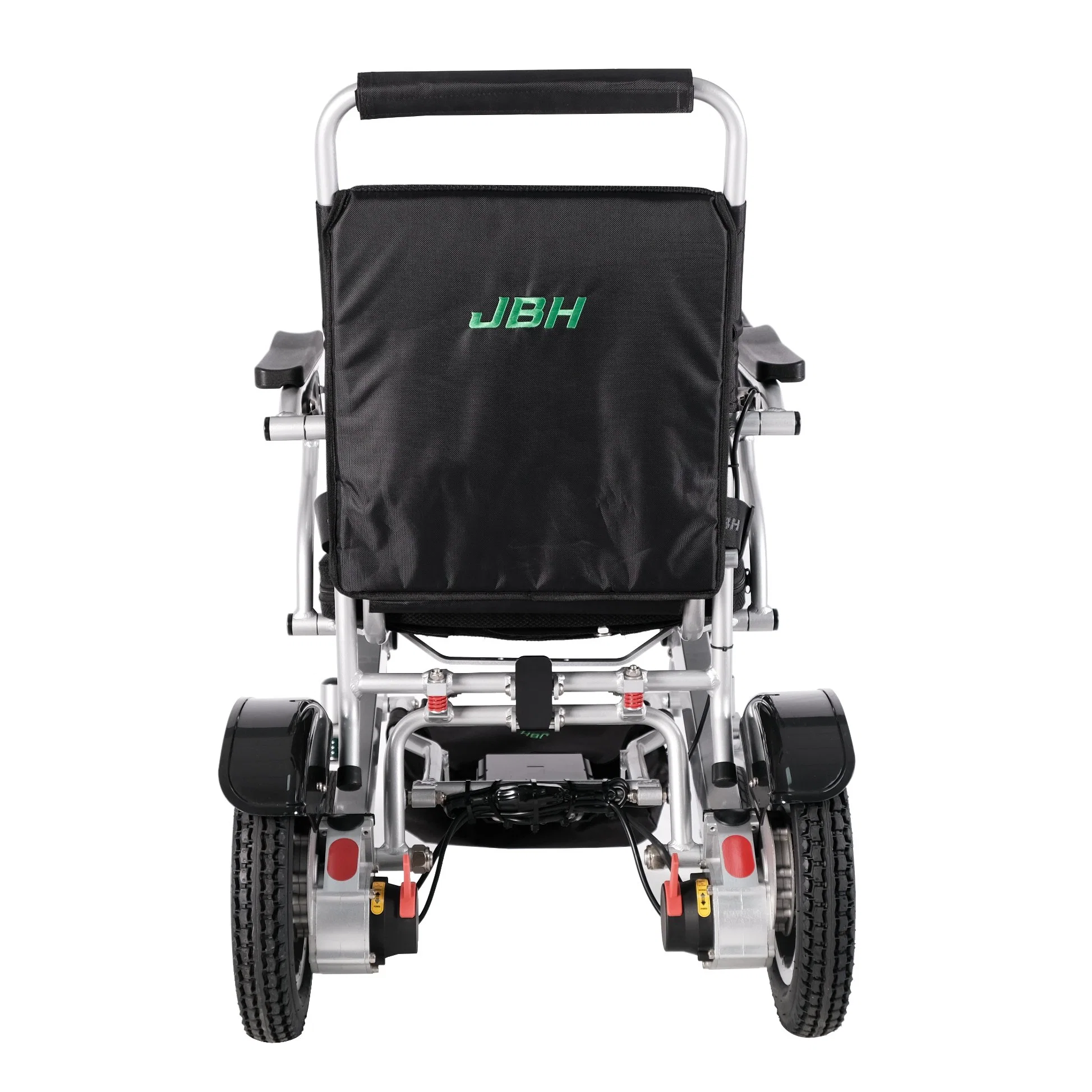 Fauteuil roulant électrique pliable aluminium fauteuil roulant léger avec batterie au lithium