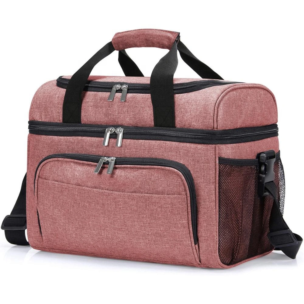 Soft Leakproof Liner Tote Insulated Cooler Lunch Bag Picnic