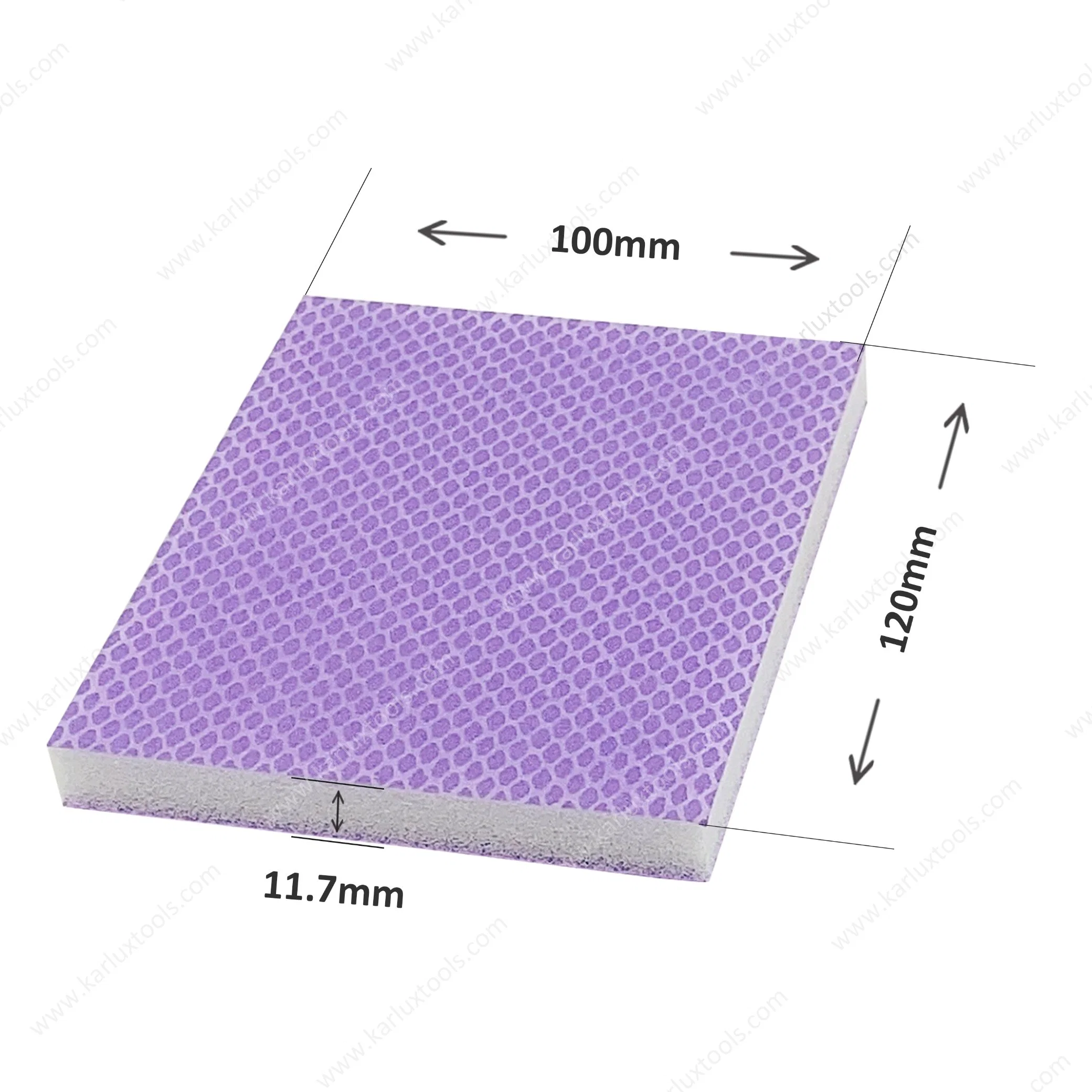 100-600grit Car Polishing Sanding Sponge Block Pad Double Surface Sanding Sponge